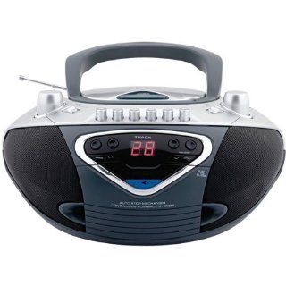 Unirex RX 947 Portable CD AM/FM Stereo Radio Cassette Player/Recorder