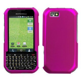 Hard Protector Skin Cover Cell Phone Case for Motorola Titanium I1X Sprint,Nextel   Titanium Solid Hot Pink: Cell Phones & Accessories