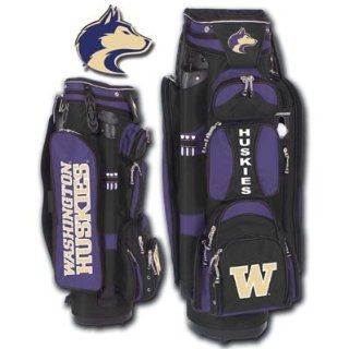 University of Washington Huskies Brighton Golf Cart Bag by Datrek   14552 : Sports & Outdoors