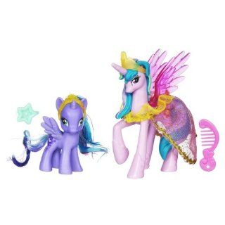 My Little Pony Exclusive 2Pack Canterlot Princess Celestia Princess Luna: Toys & Games