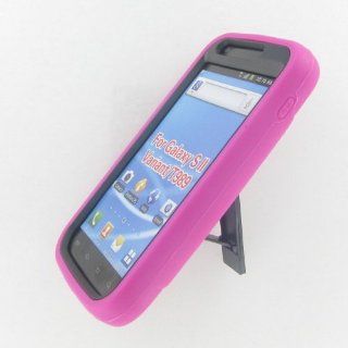 Samsung T989 (Galaxy S II) Hot Pink Robotic Case Cell Phones & Accessories