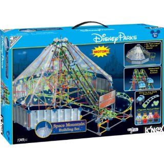 Disney Store Deluxe K Nex Space Mountain Motorized Building Set Roller Coaster: Everything Else