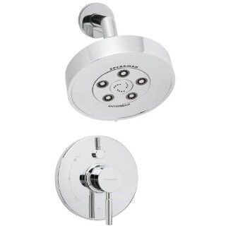 Speakman SM 1410 P Neo Anystream High Pressure Shower Head with Shower Valve Combo Shower System, Polished Chrome   Single Handle Shower Only Faucets  