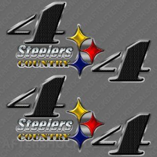 4x4 Truck Pittsburgh Steelers Football Decals : Sports Fan Automotive Decals : Sports & Outdoors