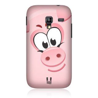 Head Case Designs Pig Square Face Animals Hard Back Case Cover For Samsung Galaxy Ace Plus S7500: Cell Phones & Accessories