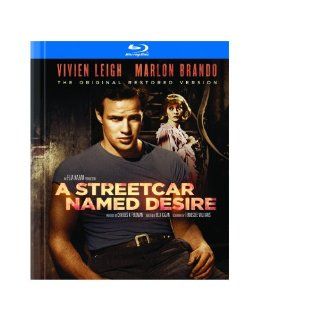 A Streetcar Named Desire (The Original Restored Version) [Blu ray Book]: Marlon Brando, Vivien Leigh, Kim Hunter, Karl Malden, Elia Kazan: Movies & TV