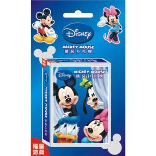 Disney Mickey Minnie Mouse Donald Duck Goofy Poker Cards Playing Cards Toy: Sports & Outdoors