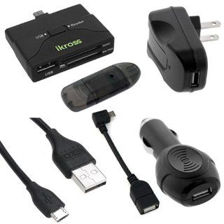 BIRUGEAR All in one Micro USB Cable, Charger, Adapter, SD Card Reader, OTG Bundle Kit for Google Nexus 7 / 10; ASUS MeMO Pad Smart ME301T, VivoTab Smart ME400; Sony Xperia Tablet Z: Computers & Accessories