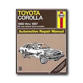 Haynes Automotive Repair Manual 92032: Toyota Corolla (RWD) 1980   1987: Larry Warren, Robert Maddox, John H. Haynes: 0038345009617: Books
