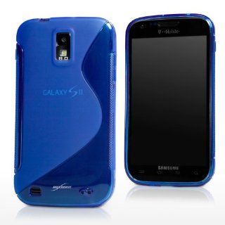 BoxWave T Mobile Samsung Galaxy S2 (Samsung SGH t989) DuoSuit   Slim Fit Ultra Durable TPU Case with Stylish "S" Design on Back (Super Blue): Cell Phones & Accessories