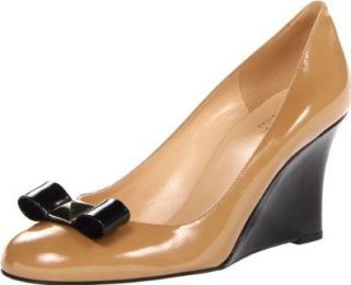 kate spade new york Women's Mania Dress Pump,New Camel Patent,6 M US: Shoes