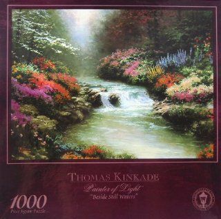 Thomas Kinkade Painter of Light "Beside Still Waters" 1000 Piece Jigsaw Puzzle: Toys & Games