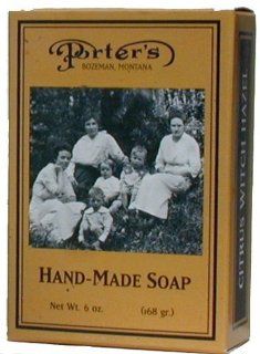 Porter's Large Citrus Bar Soap : Bath Soaps : Beauty