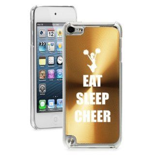 Apple iPod Touch 5th Generation Gold 5B994 hard back case cover Eat Sleep Cheer Cheerleader: Cell Phones & Accessories