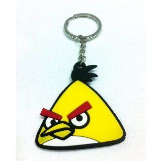 Yellow Angry Birds Keychain: Kitchen & Dining