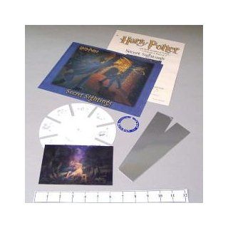 HARRY POTTER & the CHAMBER of SECRETS HOGWARTS SECRET SIGHTINGS COLOR LIGHT DIFFRACTION MAGIC PRISM EXPERIMENT, PHENAKISTASCOPE MOVING PICTURE PROJECT, CARNIVAL FUN HOUSE MIRROR MAKING SCIENCE KIT: Toys & Games