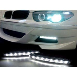 Euro Style 8 LED DRL Daytime Running Light Kit For PORSCHE 996: Automotive