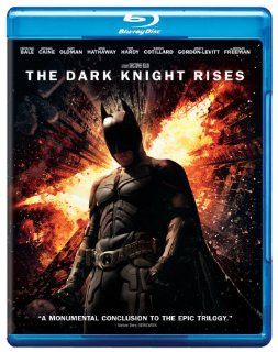 The Dark Knight Rises [Blu ray] Christian Bale, Michael Caine, Gary Oldman, Anne Hathaway, Tom Hardy, Marion Cotillard, Joseph Gordon Levitt, Morgan Freeman, Christopher Nolan Movies & TV