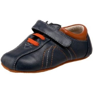 Smaller by See Kai Run Jasper Sneaker (Infant/Toddler),Navy/Orange,0 6 Months W US Infant: Shoes