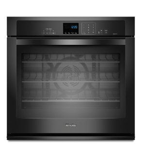 Whirlpool WOS92EC0AB 30" Black Electric Single Wall Oven   Convection: Appliances
