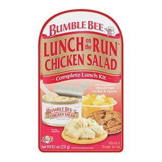 Bumble Bee Foods Lunch On The Run Tuna Salad Kit, 8.1 Ounce Packages (Pack of 8) : Packaged Tuna Fish : Grocery & Gourmet Food