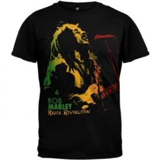 Bob Marley   Rasta Revolution T Shirt: Music Fan T Shirts: Clothing
