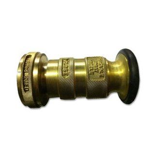 Cast Brass Fire Hose Nozzle NST. 1 1/2" (38mm) : Watering Nozzles : Patio, Lawn & Garden