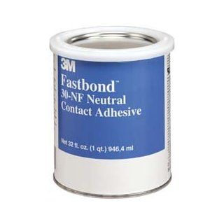 3M Fastbond 30NF Contact Adhesive, 1 Gallon Container, Natural: Industrial Adhesives: Industrial & Scientific