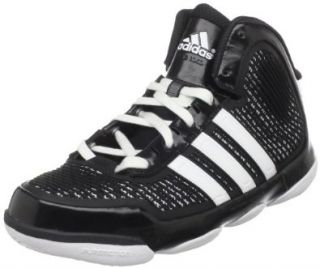 adidas Men's Adipure Basketball Shoe,Black/Running White/Running White,20 D US Shoes