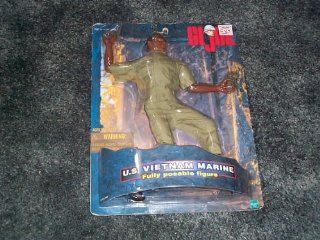 Gi Joe 12 inch U.S. Vietnam Marine fully poseable African American 12" action figure: Everything Else