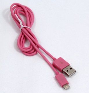 ROSE PINK 8 pin to USB Sync Data Charger Cable compatible with iPhone 5, iPad 4 Mini iPod Touch by HTG SHIPS FROM USA: Cell Phones & Accessories