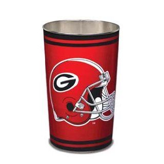 NCAA Georgia Bulldogs XL Trash Can  Sports Related Merchandise  Sports & Outdoors