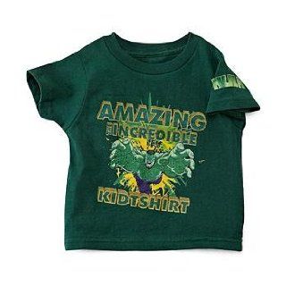 Personalized Incredible Hulk T Shirt   L (14 16): Clothing