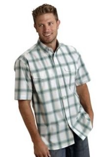 Roper Apparel and Footwear Men's Short Sleeve Plaid Shirt at  Mens Clothing store