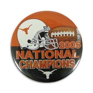 Texas Longhorns Official NCAA 2"X3" Rectangular Button  Sports Related Pins  Sports & Outdoors