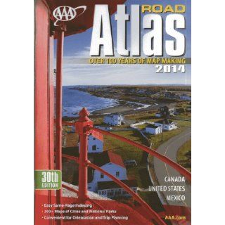 AAA Road Atlas 2014 (Aaa North American Road Atlas): AAA: 9781595085375: Books