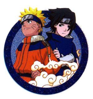 Naruto & Sasuke Uchiha in cloud   Cursed Seal of Heaven Iron On Transfer for T Shirt ~ Naruto: Everything Else