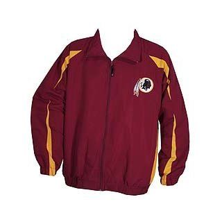 Washington Redskins Big and Tall Full Zip Microfiber Lightweight Jacket (2X Big)  Sports Fan Outerwear Jackets  Sports & Outdoors
