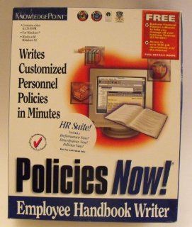 Policies Now Actually writes customized personnel policies in minutes Software