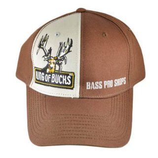 KING OF BUCKS BASS PRO SHOPS HAT CAP BROWN NEW ADJ OSFA: Sports & Outdoors