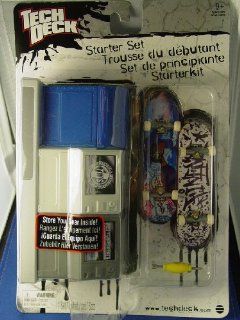 Tech Deck Starter Set   Transworld Skateboarding   Store Your Gear Inside the Carrying Case   Also Includes 2 Tech Deck Boards : Other Products : Everything Else