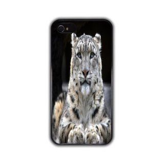 Snow Tiger Phone Case Black Slim Hard Phone Case Designed Cover Protector Accessory for Apple Iphone 5 *Also Available for Iphone Apple 4 4S 4G and Samsung Galaxy S3* AT&T Sprint Verizon Virgin Mobile: Cell Phones & Accessories