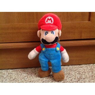 Global Holdings Super Mario Wii Plush Mario: Toys & Games