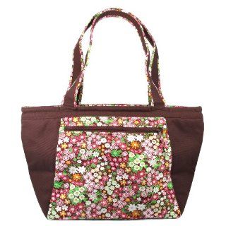 Shoulder Bag, Canvas Fabric/Cotton Trim, Approximately 18" x 10" x 7.5"D (Bottom), 25" Strap: Beauty