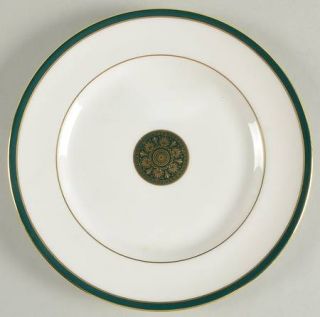 Royal Doulton Oxford Green (England) Accent Salad Plate, Fine China Dinnerware  