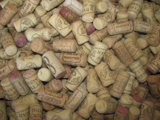 Assorted Printed Wine Corks 3/4 lb (Approximately 75 corks)   For Crafts!: Baby