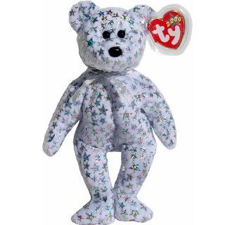 Ty Beanie Babies   Beginning the Irridescent Star Studded Teddy Bear: Toys & Games