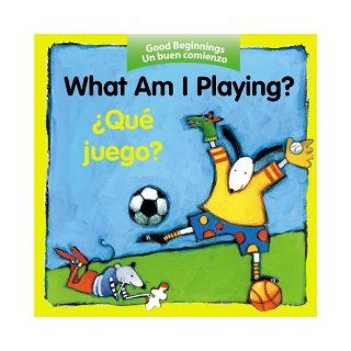 What Am I Playing? / Qu juego? (Good Beginnings) (Spanish Edition): Editors of the American Heritage Dictionaries, Pamela Zagarenski: 9780618443758: Books