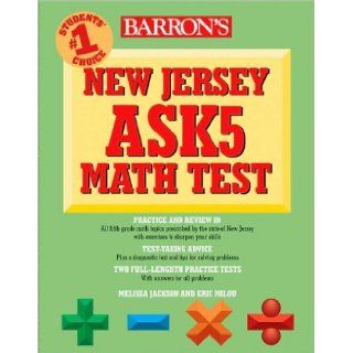 Barron's New Jersey ASK 5 Math Test (text only) by M. Jackson, E. Milou: E. Milou M. Jackson: Books