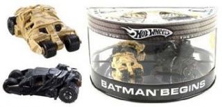 Hot Wheels 1:64 Batman Begins 2 Car Set: Toys & Games